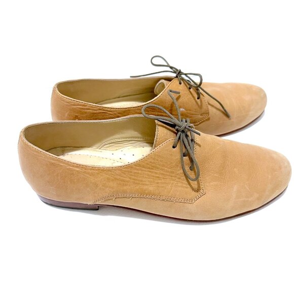 Nisolo - James Oxford - Women's 9 - nude / beige /  natural leather - Picture 6 of 7